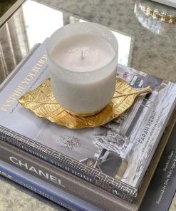 Inspire Me! Home Decor Metal Leaf Tray (2 Sizes)