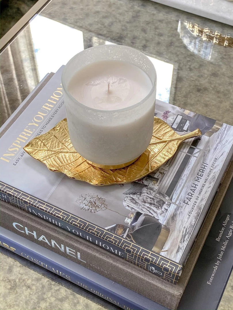 Inspire Me! Home Decor Metal Leaf Tray (2 Sizes) 4 Inspire Me! Home Decor Metal Leaf Tray (2 Sizes)