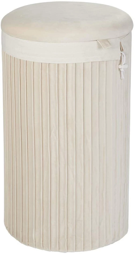 Inspire Me! Home Decor Lydia Pleated Hamper (3 Colors) 13 Inspire Me! Home Decor Lydia Pleated Hamper (3 Colors)