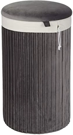 Inspire Me! Home Decor Lydia Pleated Hamper (3 Colors) 6 Inspire Me! Home Decor Lydia Pleated Hamper (3 Colors)