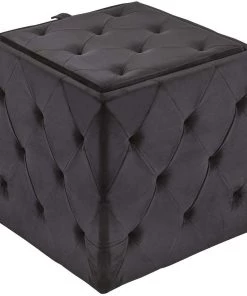 Inspire Me! Home Decor OTTOMANS Genevieve Storage Ottoman (3 Colors)
