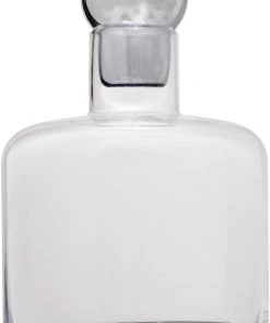 Inspire Me! Home Decor Decanter With Silver Round Top "From Pops Of Color Home Collection"