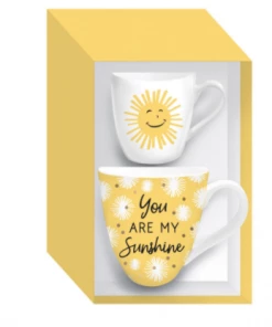 Inspire Me! Home Decor You Are My Sunshine Mug Set KITCHEN