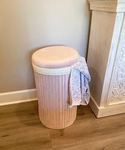 Inspire Me! Home Decor Lydia Pleated Hamper (3 Colors) 15 Inspire Me! Home Decor Lydia Pleated Hamper (3 Colors)