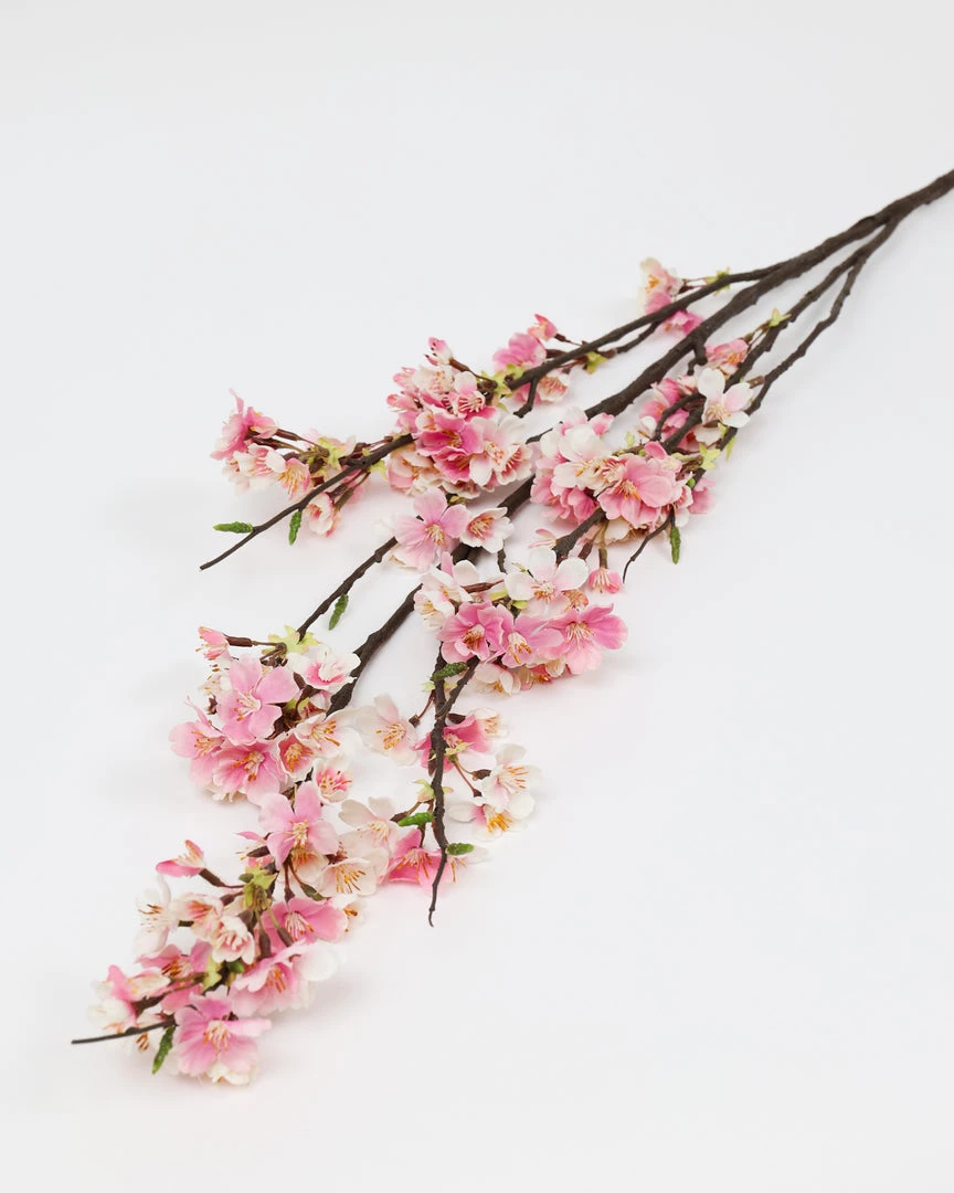 Inspire Me! Home Decor Floral Stems 51" Pink & Cream Cherry Blossom Stem 4 Inspire Me! Home Decor Floral Stems 51" Pink & Cream Cherry Blossom Stem
