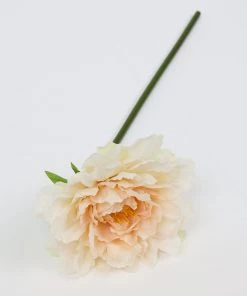 Inspire Me! Home Decor Floral Stems 19" Soft Beige Peony Stem
