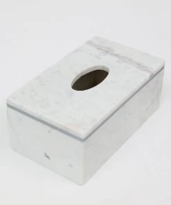 Inspire Me! Home Decor Marble Tissue Cover (2 Colors) Gold