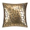 Cloud9d PILLOWS, RUGS, & THROWS Becca Charcoal Gold Pillow - 20" X 20" 1 Cloud9d PILLOWS, RUGS, & THROWS Becca Charcoal Gold Pillow - 20" X 20"