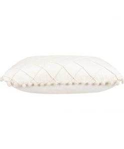 Cloud9d Diamond Beige Pillow - 20" X 20" PILLOWS, RUGS, & THROWS