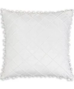 Cloud9d PILLOWS, RUGS, & THROWS Diamond White Pillow - 20" X 20"