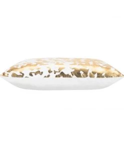 Cloud9d PILLOWS, RUGS, & THROWS Elise Ivory Gold Pillow - 20" X 20"