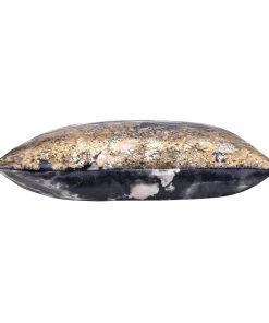 Cloud9d PILLOWS, RUGS, & THROWS Inaya - Abstract Digital Printed Velvet Pillow W/ Gold And Silver Foil - 20" X 14" 5 Cloud9d PILLOWS, RUGS, & THROWS Inaya - Abstract Digital Printed Velvet Pillow W/ Gold And Silver Foil - 20