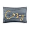 Cloud9d Digital Printed Fabric Pillow W/ Metallic Emdroidery (2 Colors) - 18" X 12" PILLOWS, RUGS, & THROWS 2 Cloud9d Digital Printed Fabric Pillow W/ Metallic Emdroidery (2 Colors) - 18" X 12" PILLOWS, RUGS, & THROWS