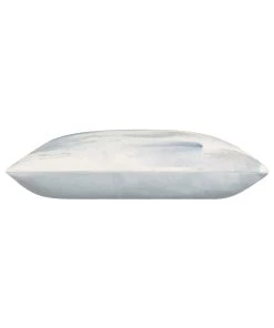 Cloud9d Isla - Digital Printed Outdoor Fabric Pillow In Greys W/ Silver Metallic Print - (2 Styles) - 18