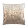 Cloud9d Ombre - Sequin Pillow In Ivory And Gold Sequins - 22" X 22" 1 Cloud9d Ombre - Sequin Pillow In Ivory And Gold Sequins - 22" X 22"
