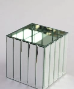 Inspire Me! Home Decor Mirror Cube Vase (2 Sizes) 8 Inspire Me! Home Decor Mirror Cube Vase (2 Sizes)