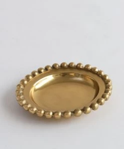 Inspire Me! Home Decor Beaded Round Decorative Plate (2 Colors)