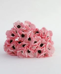 Inspire Me! Home Decor Light Pink Real Touch Mini Poppy