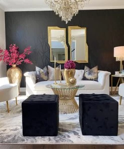 Inspire Me! Home Decor OTTOMANS Genevieve Storage Ottoman (3 Colors)