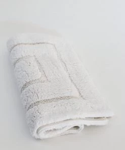 Inspire Me! Home Decor White Bath Rug