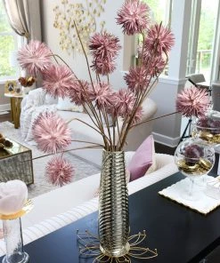 Inspire Me! Home Decor Soft Purple Allium Spray 12 Inspire Me! Home Decor Soft Purple Allium Spray