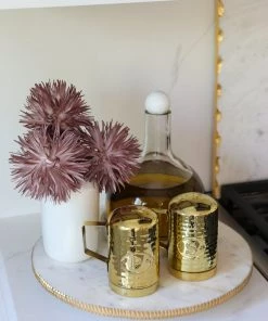 Inspire Me! Home Decor Glass Decanter With Round Marble Topper And Base 11 Inspire Me! Home Decor Glass Decanter With Round Marble Topper And Base