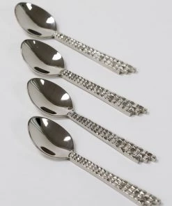 Inspire Me! Home Decor Mosaic Tea Spoons (2 Colors) Gold