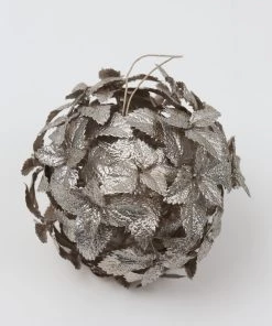 Inspire Me! Home Decor Gold Leaf Orb Ornaments (2 Colors)