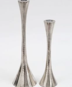 Inspire Me! Home Decor Geometric Candlesticks (2 Sizes And 2 Colors)