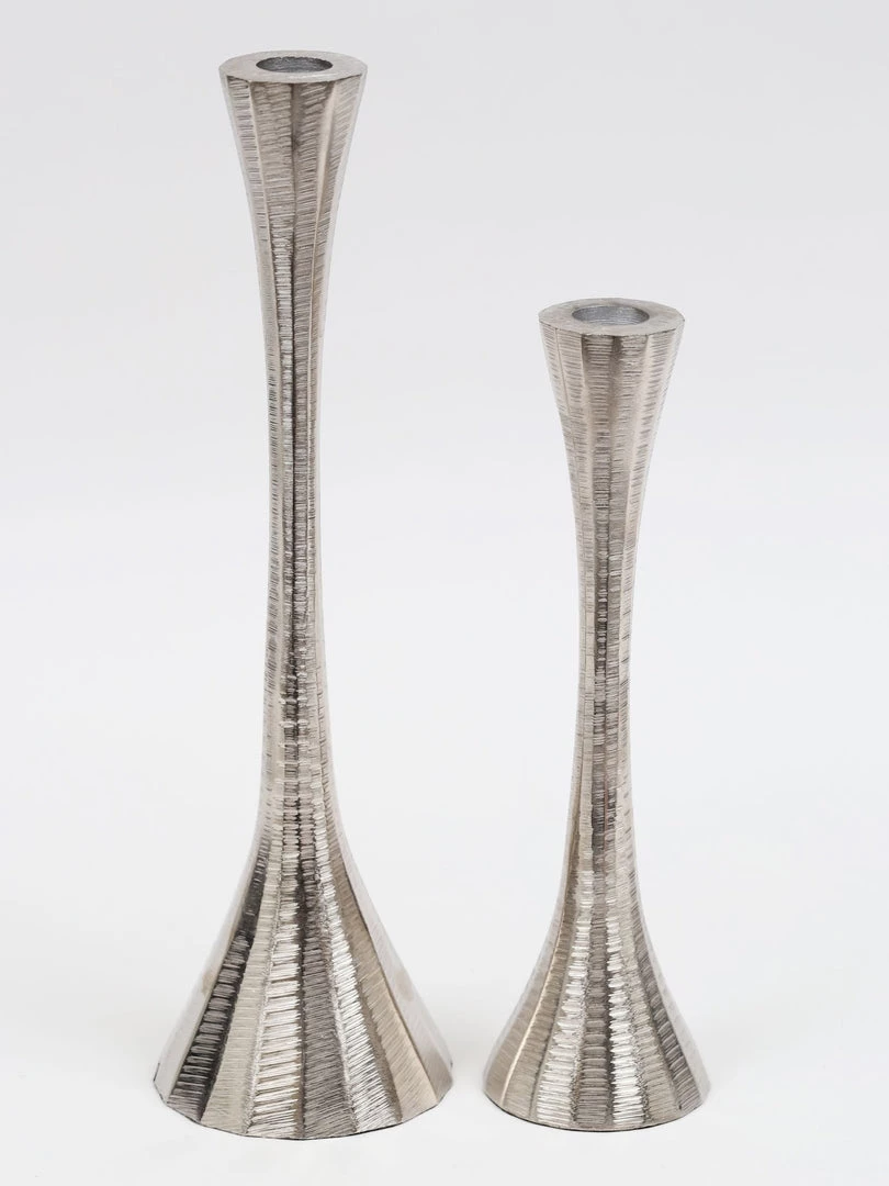 Inspire Me! Home Decor Geometric Candlesticks (2 Sizes And 2 Colors) 4 Inspire Me! Home Decor Geometric Candlesticks (2 Sizes And 2 Colors)