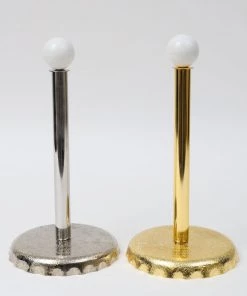 Inspire Me! Home Decor Gold White Top Paper Towel Holder