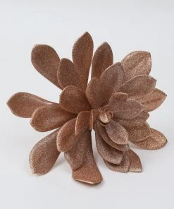 Inspire Me! Home Decor Glittered Rose Gold Pick