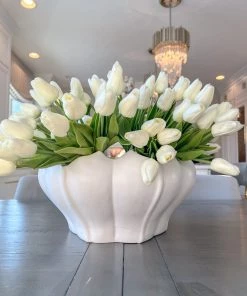 Inspire Me! Home Decor Real Touch Tulip Bouquet (8 Colors)