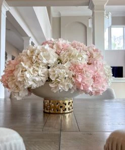 Inspire Me! Home Decor Extra Large White Ceramic Bowl With Gold Cutout Detail 9 Inspire Me! Home Decor Extra Large White Ceramic Bowl With Gold Cutout Detail