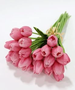 Inspire Me! Home Decor Real-Touch Tulip Bundle (3 Colors) 20 Inspire Me! Home Decor Real-Touch Tulip Bundle (3 Colors)