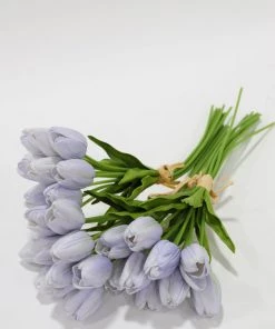 Inspire Me! Home Decor Real Touch Purple Tulip Bundle (3 Shades) 17 Inspire Me! Home Decor Real Touch Purple Tulip Bundle (3 Shades)