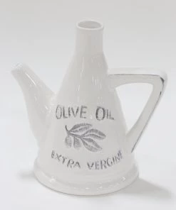 Inspire Me! Home Decor White Olive Oil Dispenser