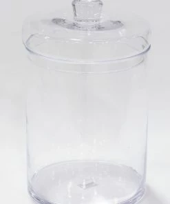 Inspire Me! Home Decor Large Clear Glass Jar