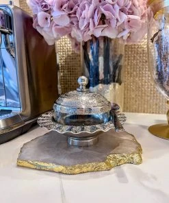 Inspire Me! Home Decor Rippled Sugar Jar With Spoon (2 Colors)