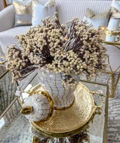 Inspire Me! Home Decor Beige Baby's Breath Stem