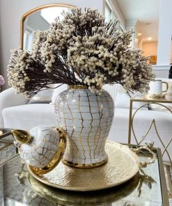 Inspire Me! Home Decor Beige Baby's Breath Stem