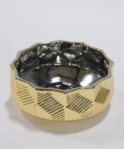 Inspire Me! Home Decor Champagne Textured Ceramic Bowls (3 Sizes) 16 Inspire Me! Home Decor Champagne Textured Ceramic Bowls (3 Sizes)