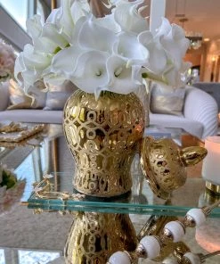 Inspire Me! Home Decor 12" White Calla Lily Bundle Floral Stems