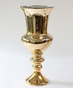 Inspire Me! Home Decor Detailed Stem Vase (2 Colors & 2 Sizes)