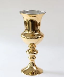 Inspire Me! Home Decor Detailed Stem Vase (2 Colors & 2 Sizes)