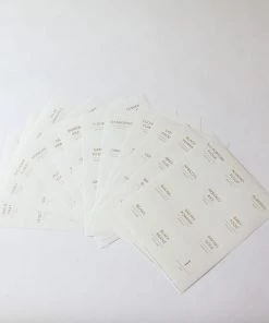 Inspire Me! Home Decor Gold Pantry Labels