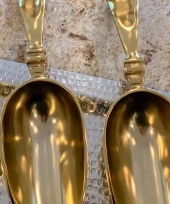 Inspire Me! Home Decor Large Gold Gilded Scoop