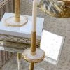 Inspire Me! Home Decor Agate Candle Holder