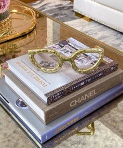 Inspire Me! Home Decor Glasses Sculpture ( 2 Colors )