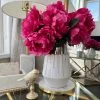 Inspire Me! Home Decor 23" Bright Pink Peony Stem